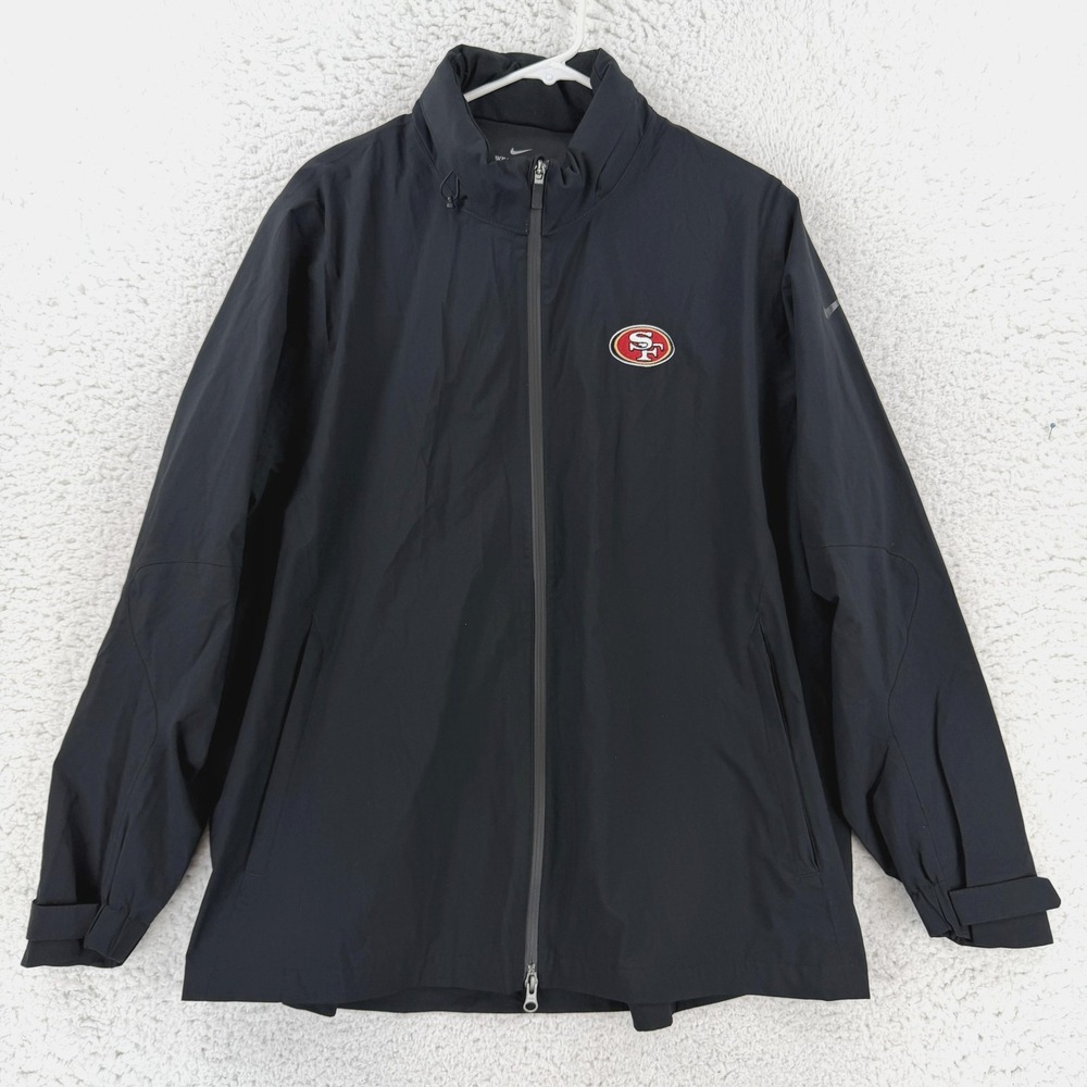 San Francisco 49ers Nike HyperShield Mens 2XL Black NFL Jacket 930373-010